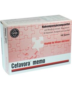 CEFAVORA memo Weichgelatinekapseln