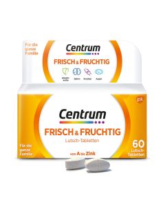 CENTRUM frisch &amp; fruchtig Lutschtabletten