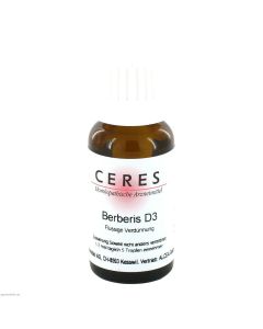 CERES Berberis D 3 Dilution