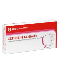 CETIRIZIN AL direkt Lutschtabletten