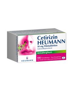 CETIRIZIN Heumann 10 mg Filmtabletten