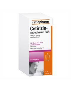 CETIRIZIN-ratiopharm Saft