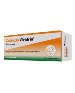 CETIRIZIN Vividrin 10 mg Filmtabletten