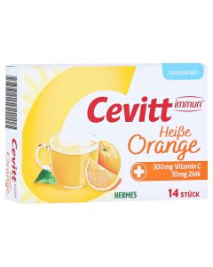 CEVITT immun heisse Orange zuckerfrei Granulat