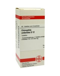 CHIMAPHILA UMBELLATA D 12 Tabletten