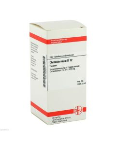 CHOLESTERINUM D 12 Tabletten