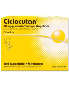 CICLOCUTAN 80 mg/g wirkstoffhaltiger Nagellack