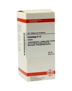 CIMICIFUGA D 12 Tabletten