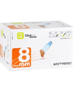 CLICKFINE AutoProtect Pen-Nadeln 8 mm 29 G