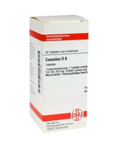 COCCULUS D 6 Tabletten