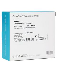 COMFEEL Plus Transparent Hydrokolloidverb.5x7 cm