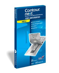 CONTOUR Next Sensoren Teststreifen einzel.verpackt