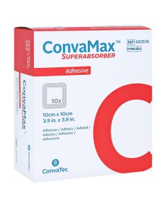 CONVAMAX Superabsorber adhäsiv 10x10 cm