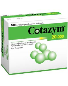 COTAZYM 20.000 Pellets magensaftresistente Kapseln