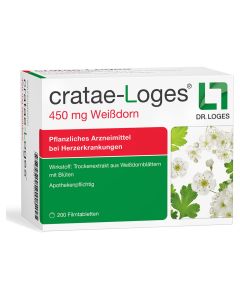 CRATAE-LOGES 450 mg Weissdorn Filmtabletten