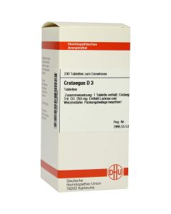 CRATAEGUS D 3 Tabletten