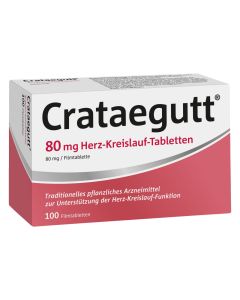 CRATAEGUTT 80 mg Herz-Kreislauf-Tabletten