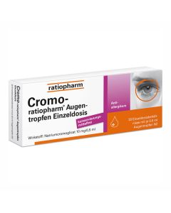 CROMO-RATIOPHARM Augentropfen Einzeldosis