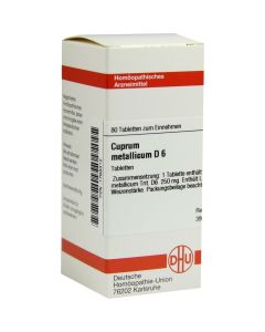 CUPRUM METALLICUM D 6 Tabletten