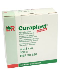 CURAPLAST Strips sensitiv rund 2,3 cm