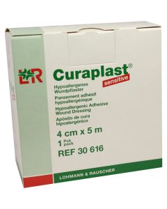 CURAPLAST Wundschnellverb.sensitiv 4 cmx5 m