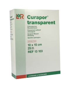 CURAPOR Wundverband steril transparent 10x15 cm