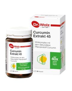 CURCUMIN EXTRAKT 45 Dr.Wolz Kapseln