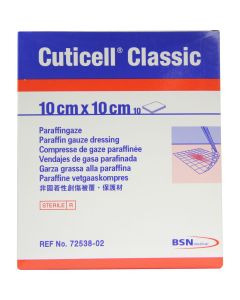 CUTICELL Classic Wundgaze 10x10 cm