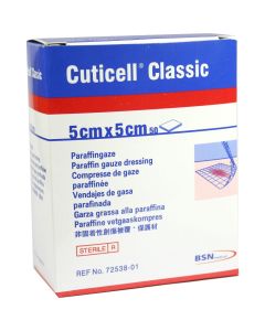 CUTICELL Classic Wundgaze 5x5 cm