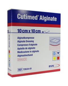 CUTIMED Alginate Alginatkompressen 10x10 cm