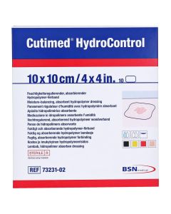 CUTIMED HydroControl Kompressen 10x10 cm