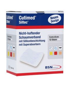 CUTIMED Siltec Schaumverb.5x6 cm nicht haftend