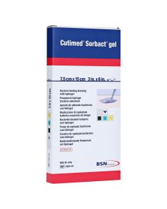 CUTIMED Sorbact Gel Kompressen 7,5x15 cm