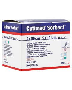 CUTIMED Sorbact Tamponaden 2x50 cm