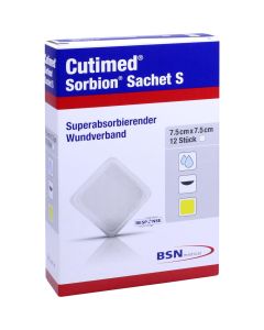 CUTIMED Sorbion Sachet S Wundauflage 7,5x7,5 cm