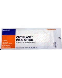 CUTIPLAST Plus steril 10x29,8 cm Verband