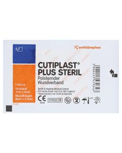 CUTIPLAST Plus steril 5x7 cm Verband