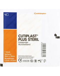 CUTIPLAST Plus steril 7,8x10 cm Verband