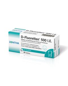 D FLUORETTEN 500 Tabletten