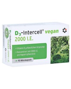 D3-INTERCELL Vegan 2.000 I.E. Kapseln