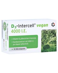 D3-INTERCELL Vegan 4.000 I.E. Kapseln
