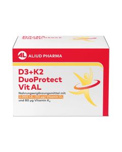 D3+K2 DuoProtect Vit AL 2000 I.E./80 myg Kapseln