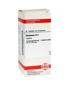 DAMIANA D 2 Tabletten