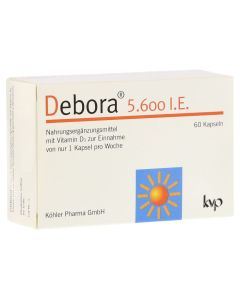 DEBORA 5.600 I.E. Kapseln