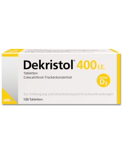 DEKRISTOL 400 I.E. Tabletten