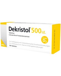 DEKRISTOL 500 I.E. Tabletten