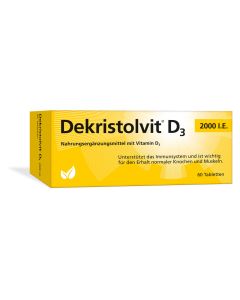 DEKRISTOLVIT D3 2.000 I.E. Tabletten