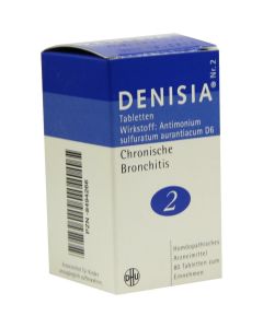 DENISIA 2 chronische Bronchitis Tabletten