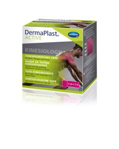 DERMAPLAST Active Kinesiology Tape 5 cmx5 m pink