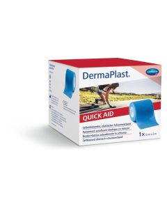 DERMAPLAST Quick Aid Schaumverb.6 cmx2 m blau